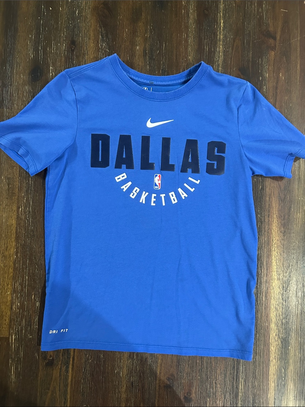 Nike Kids Dallas Basketball Tee - Royal Blue